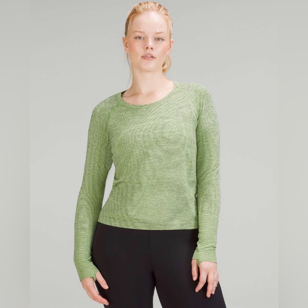 Lululemon Swiftly Tech Long 2.0 *Race Length Wee Are From Space Faded Zap